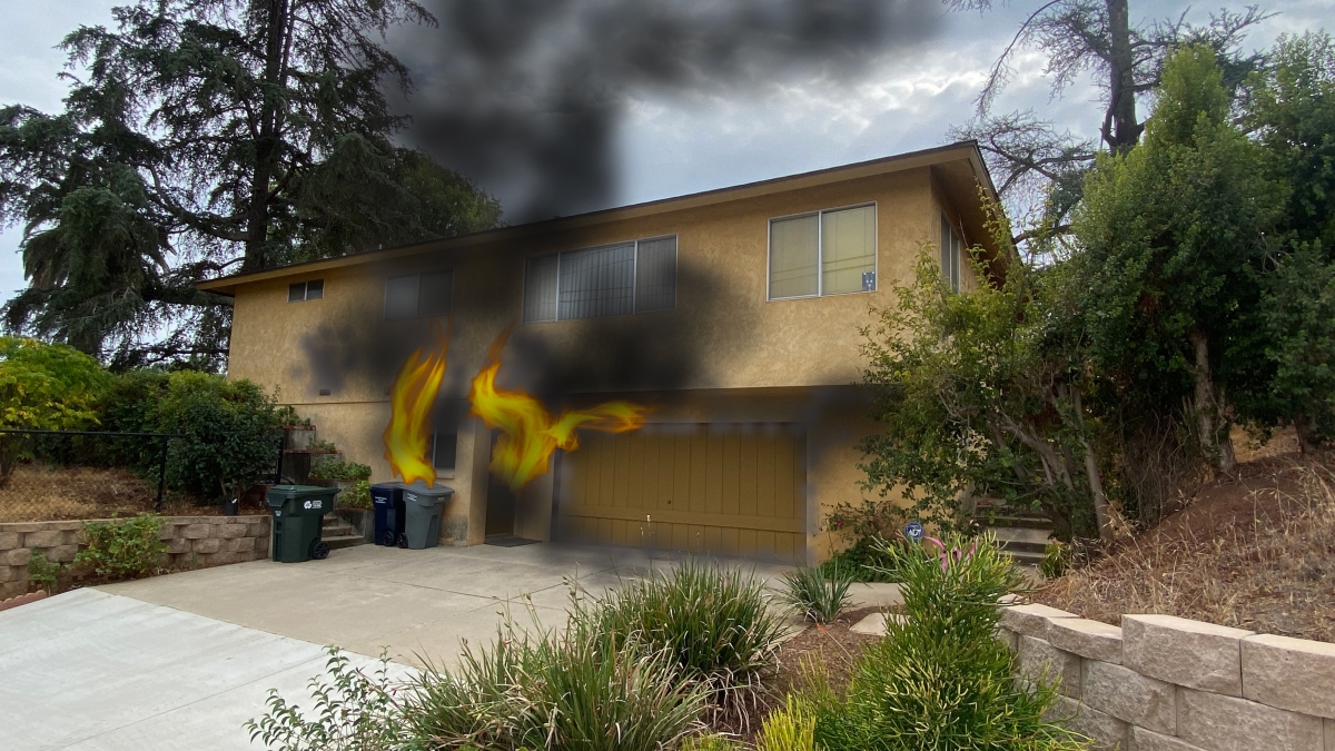 Residential Structure Fire  903 W. 2nd Ave. Escondido, CA